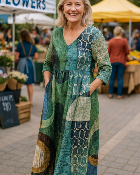 Noelia | Comfort Maxi Dress – Effortless Elegance, All-Day Confidence