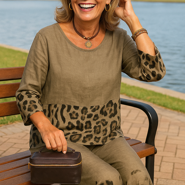 Nahla Ease 2‑Piece Set – Confidence with a Touch of Wild