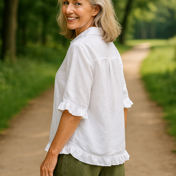 Elora | Breezy Comfort Blouse – Made for Real Days & Real Women