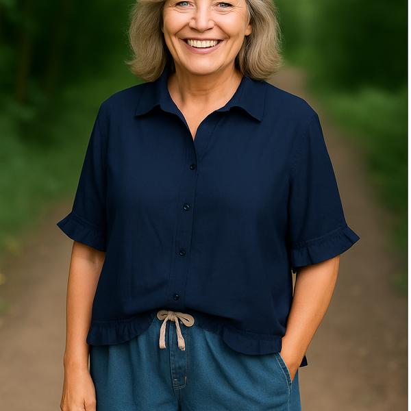 Elora | Breezy Comfort Blouse – Made for Real Days & Real Women