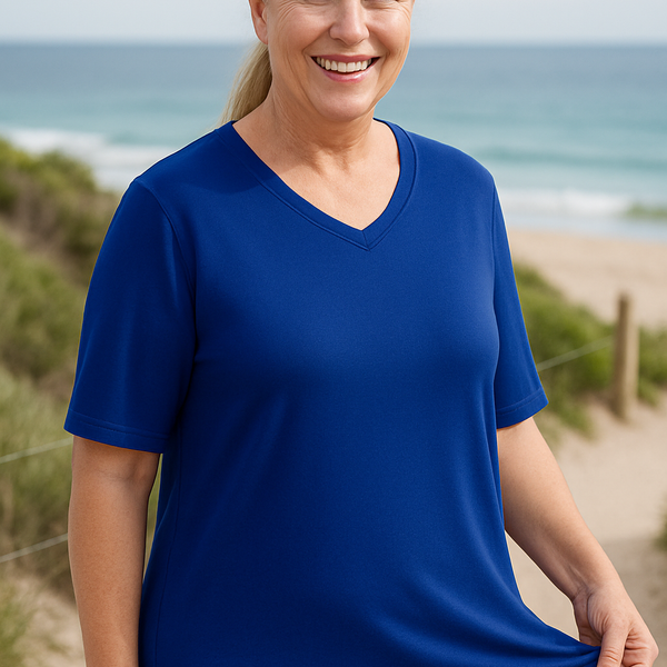 Olanna| Everyday Comfort Tee – 3 Pack for Flattering Tummy & Arm Coverage