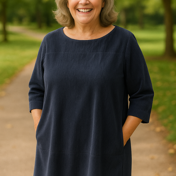 Marley| Soft Cord Tunic – Effortless Comfort, Quiet Elegance