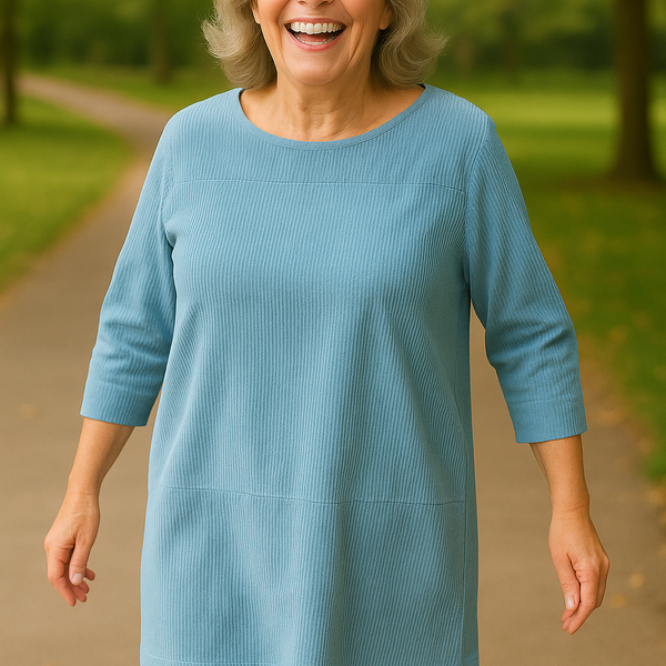 Marley| Soft Cord Tunic – Effortless Comfort, Quiet Elegance