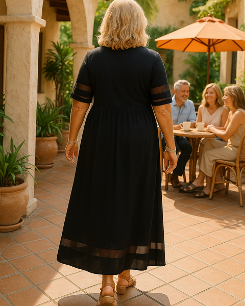 Alurea | Elegant Maxi Dress – Timeless Comfort, Effortless Confidence