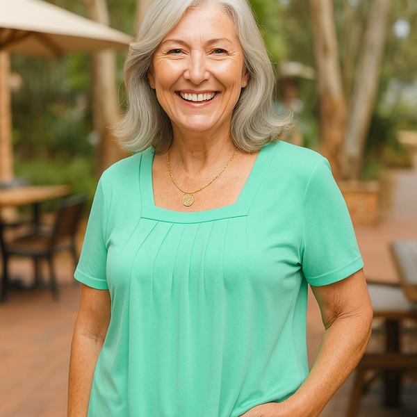 Colleen | Pleated Comfort Top - Everyday confidence (S-5XL)