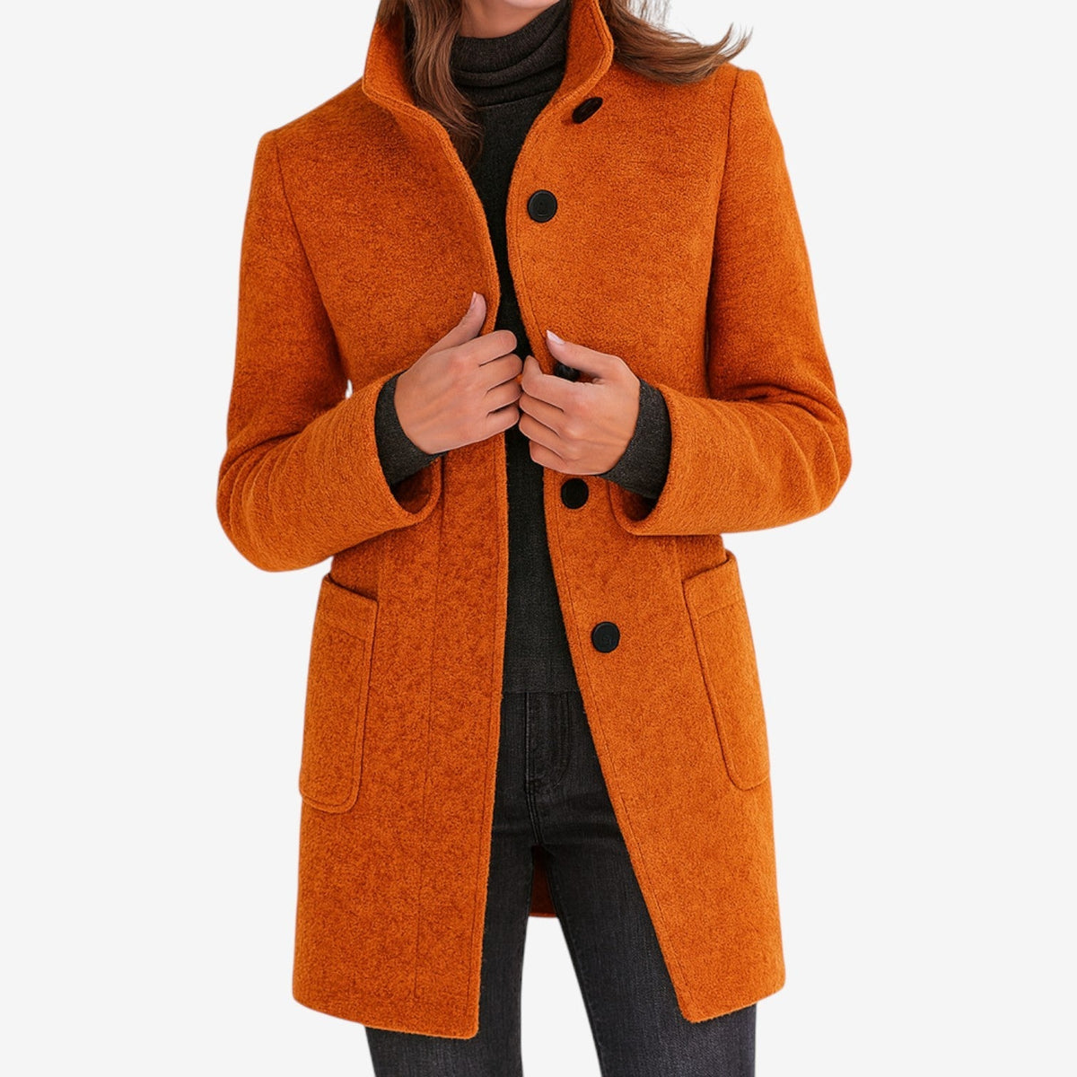 Estelle - Manteau Classique en Mélange