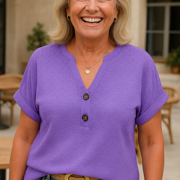 Joan | Blouse – Flattering Fit, Zero Cling, All Confidence