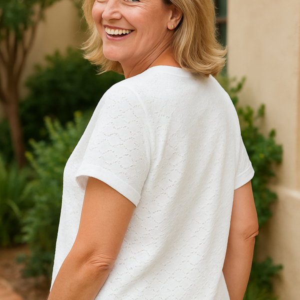 Joan | Blouse – Flattering Fit, Zero Cling, All Confidence