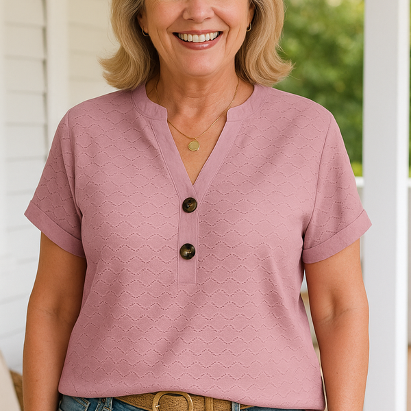 Joan | Blouse – Flattering Fit, Zero Cling, All Confidence