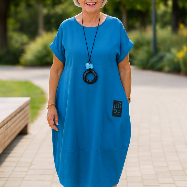 Cerynna | Comfortable Pocket Dress – Effortless Style, Everyday Ease