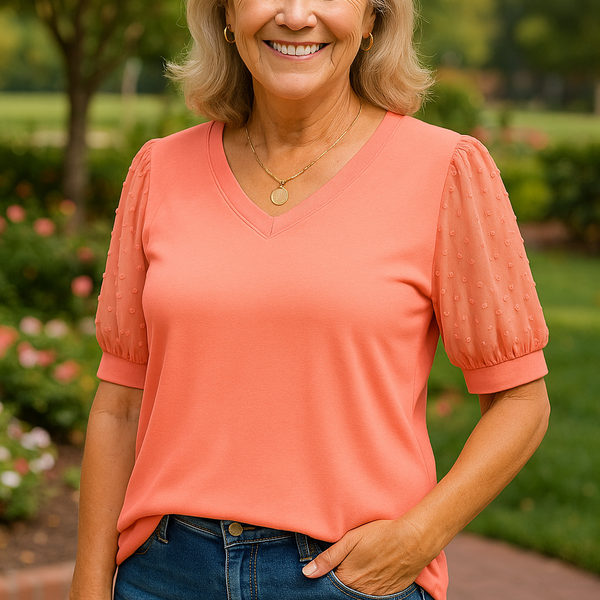 Grace | Top — Covers Arms & Tummy, Flatters Every Curve