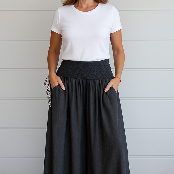 Nerina | Wide-Leg Comfort Trousers