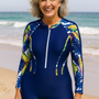 Coralie | UPF50+ SunSafe Zip Ease Swimsuit