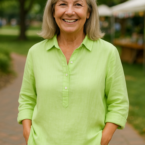 Serena SoftShape Blouse – Flattering comfort that actually breathes