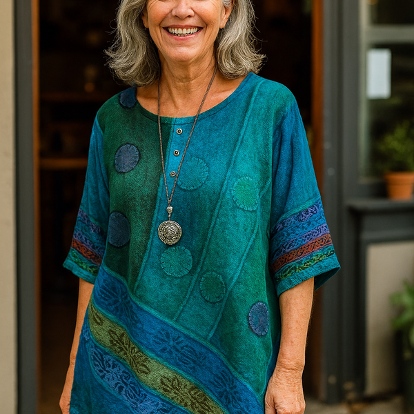 Ysolde | Artistic Top – Flows Gently, Flatters Beautifully (S-5XL)