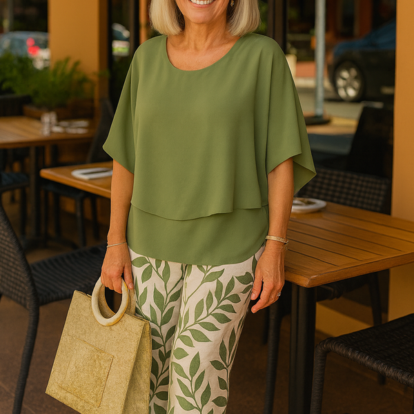 Rosalind | Sophisticated Two-Piece Set – Effortless Style, Lasting Comfort