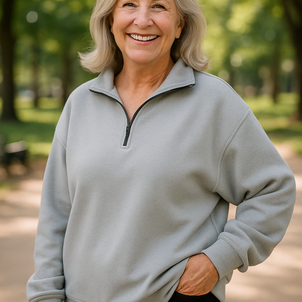 Bindi Quarter-Zip Knit