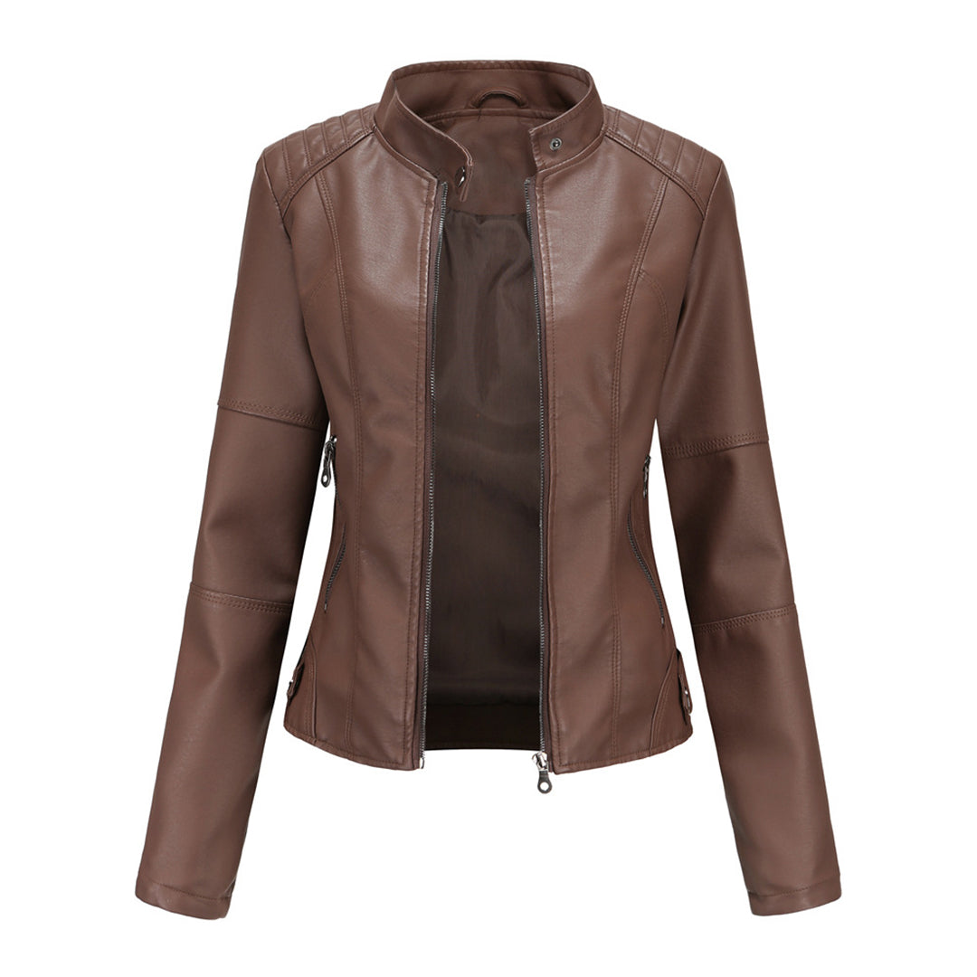 BEATRICE™ - Veste Slim à Fermeture Éclair