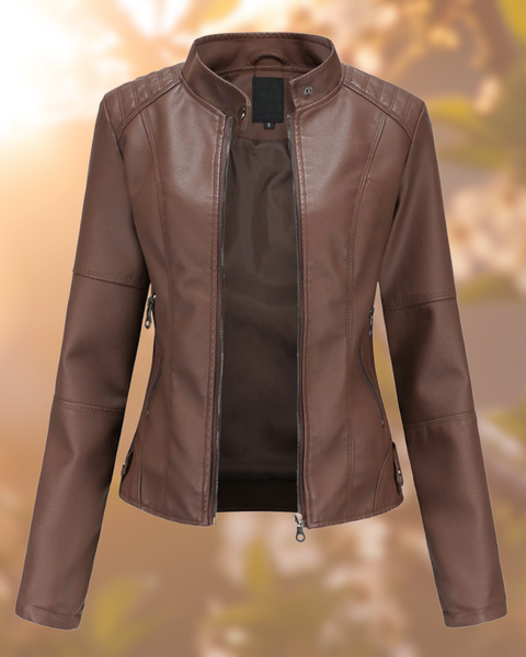 Giorgina™ - Veste en Cuir Élégante pour Femmes