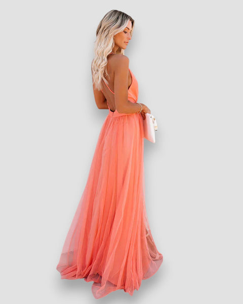 Élanor – Robe Maxi Coastal Bloom
