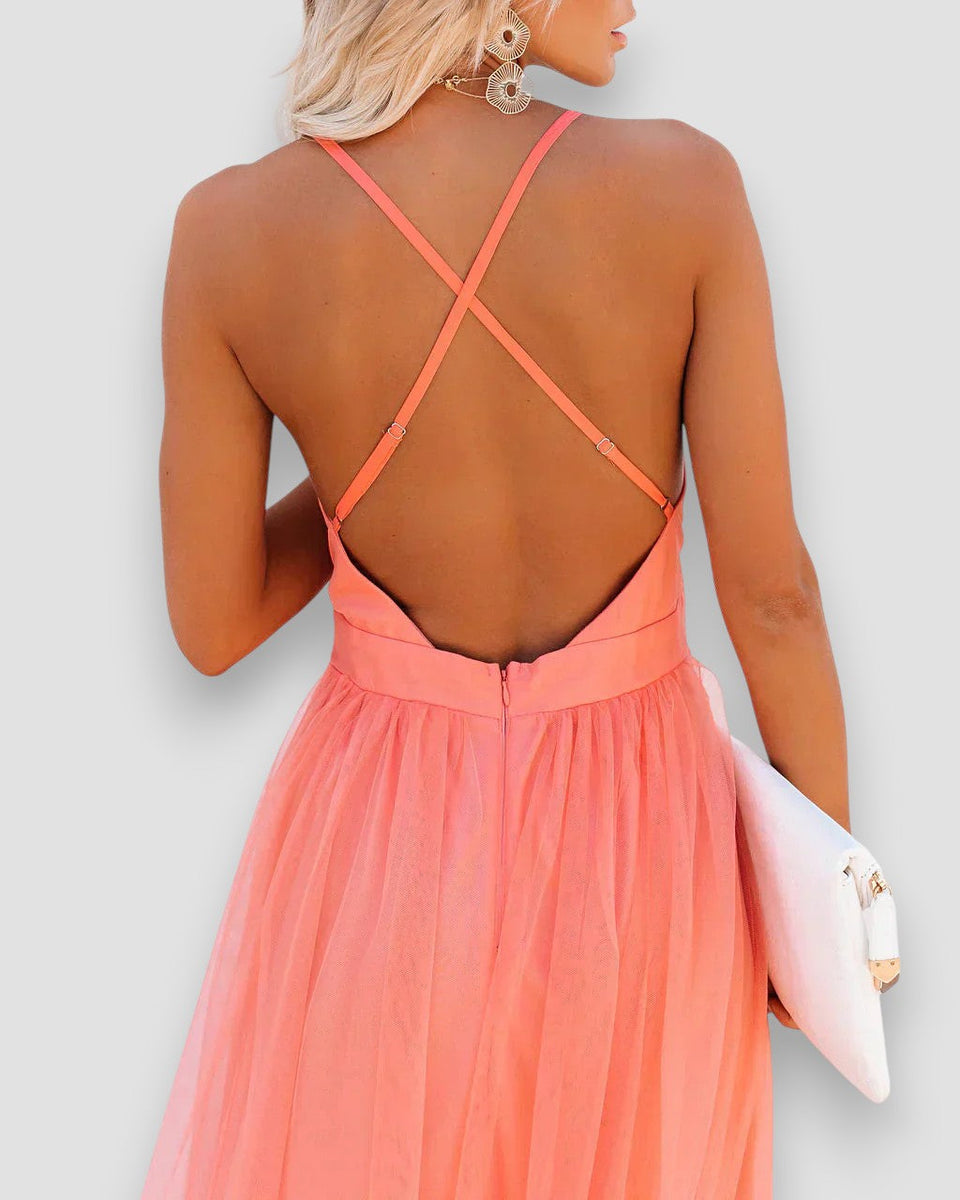 Élanor – Robe Maxi Coastal Bloom