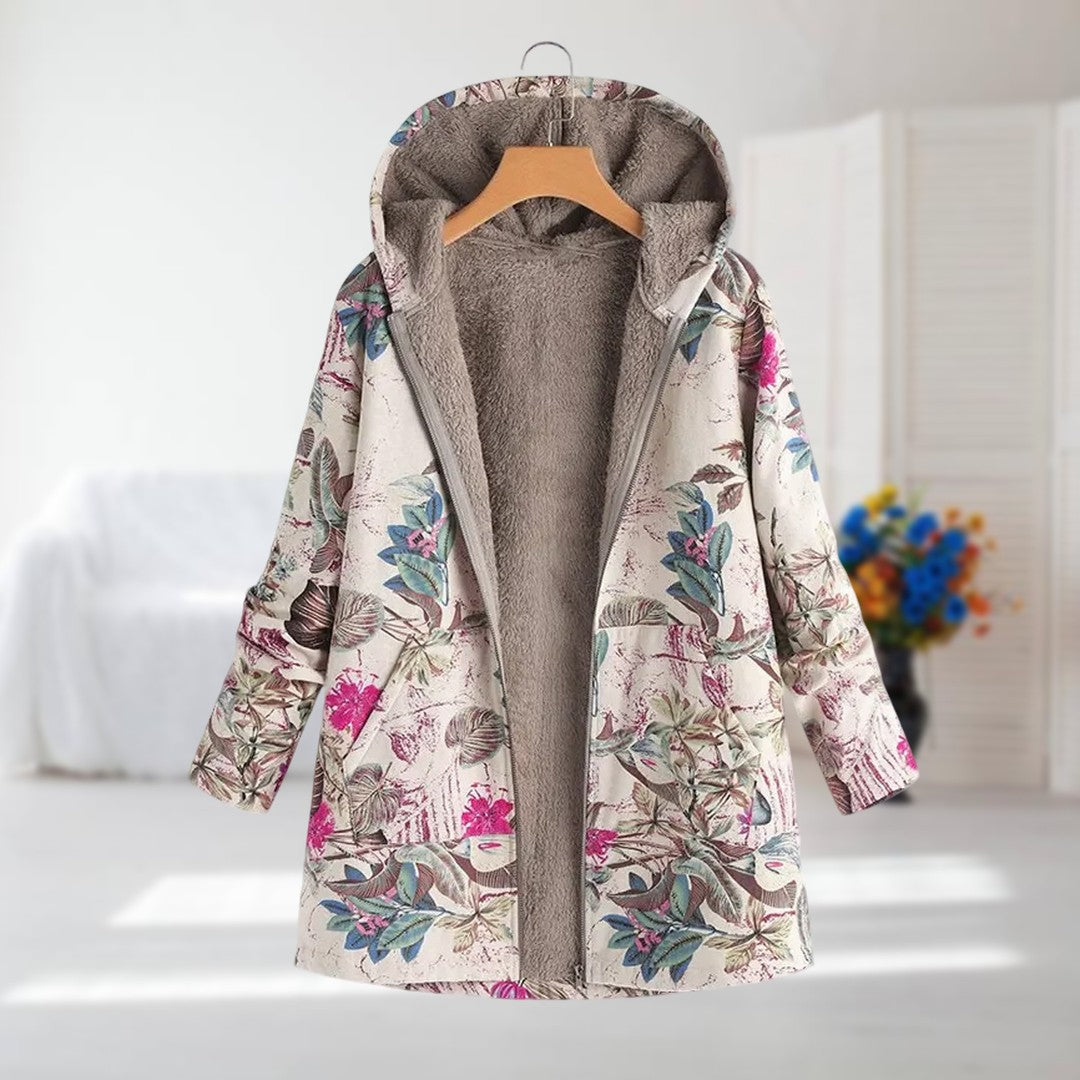 Camélia | Veste Chaleureuse avec Doublure en Fleece