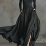 Alessia | High-waist maxi dress