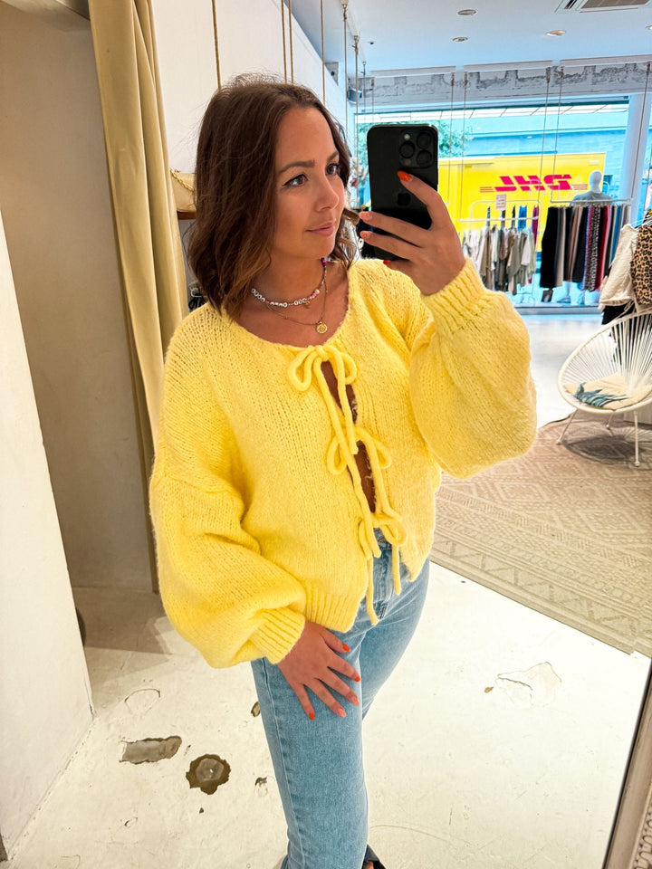 Adelie | Cardigan en Tricot