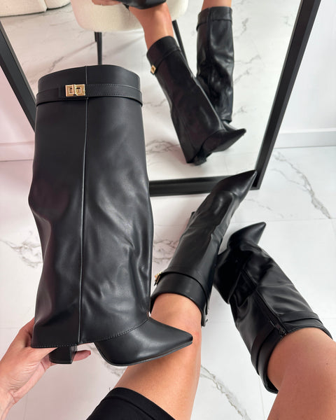 SERENA™ - Bottes en Cuir de Requin