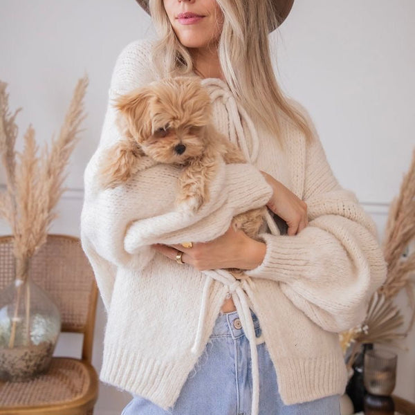 Adelie | Cardigan en Tricot