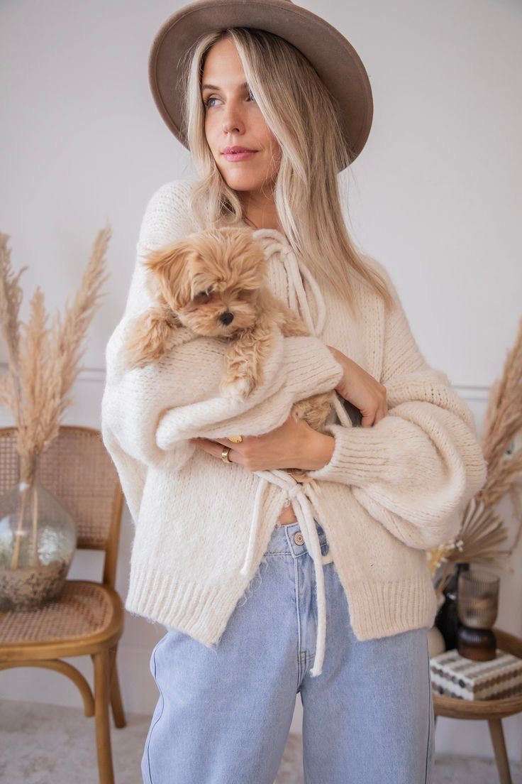 Adelie | Cardigan en Tricot