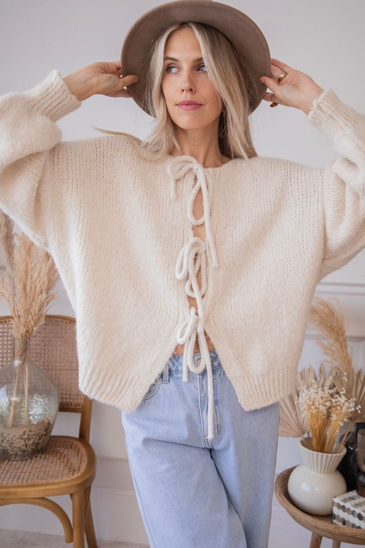 Adelie | Cardigan en Tricot