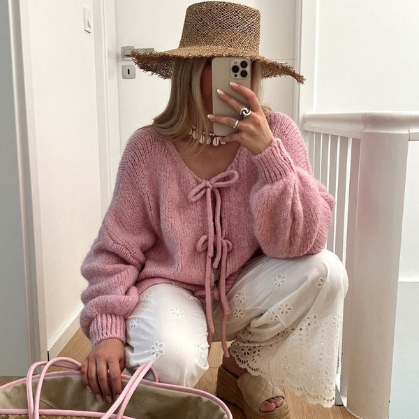 Adelie | Cardigan en Tricot