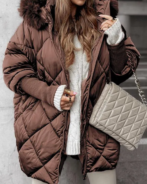 KARINA™ - Veste d'Hiver Luxe Matelassée