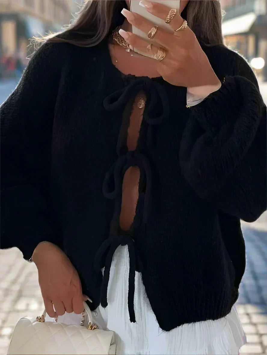 Adelie | Cardigan en Tricot