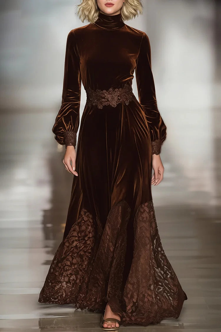 Robe Maxi Suédée Noemi