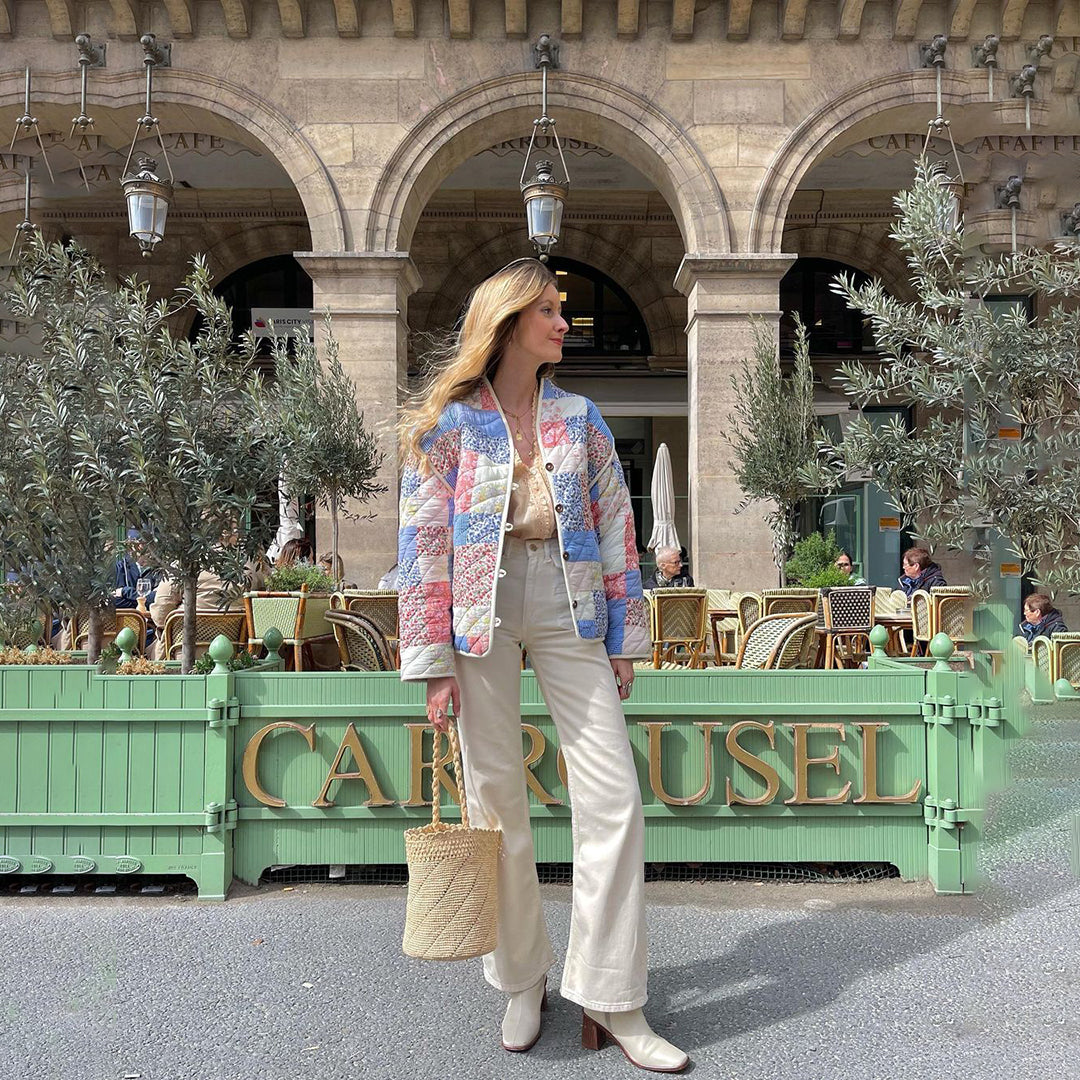 NICOLE™ - Veste Imprimée Tendance