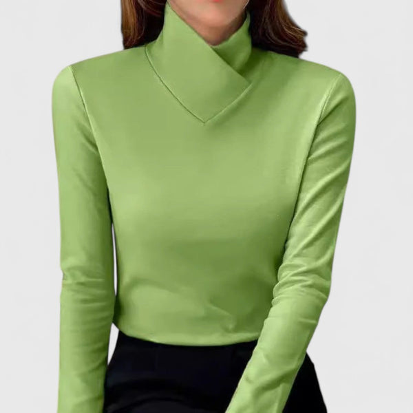 Clair | Pull Col Roulé Élégant