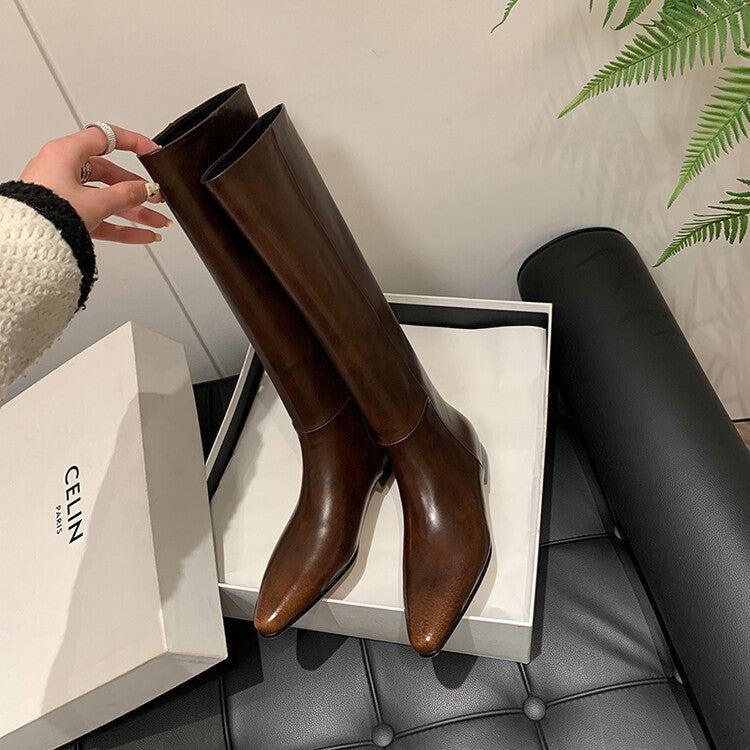 AURA™ - Bottes Élevées Élégantes