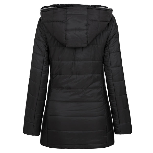 Gina | Veste en duvet avec doublure en fourrure