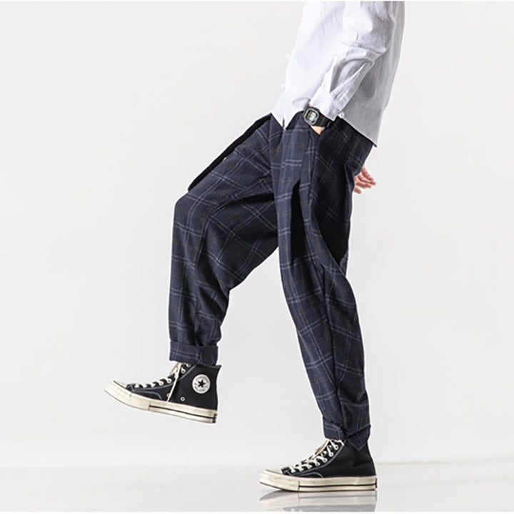 Yuichi - Pantalon en velours côtelé d'hiver épais