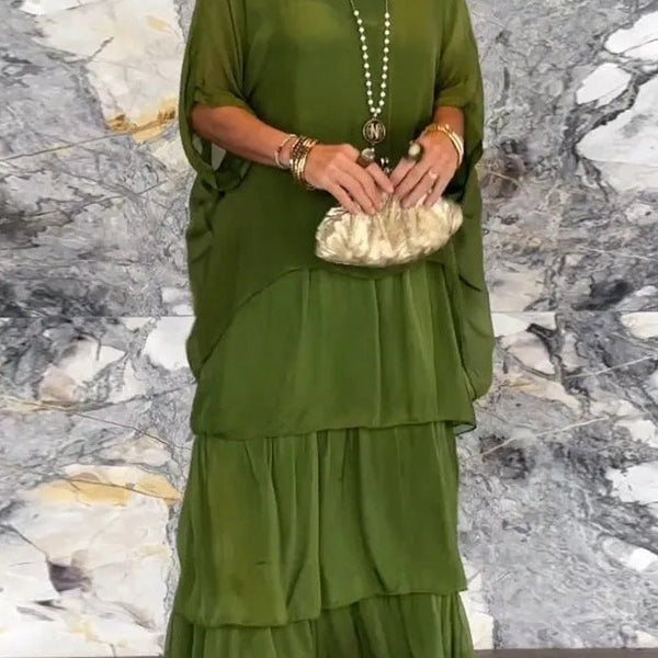 Sophia | Elegant Layered Maxi Dress