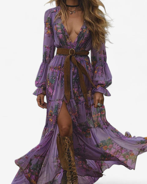 Robe Florale Fluide Mélanie™