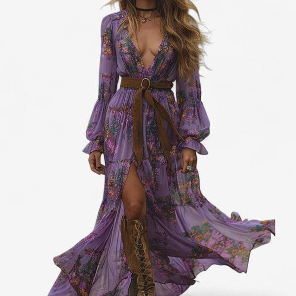 Robe Florale Fluide Mélanie™