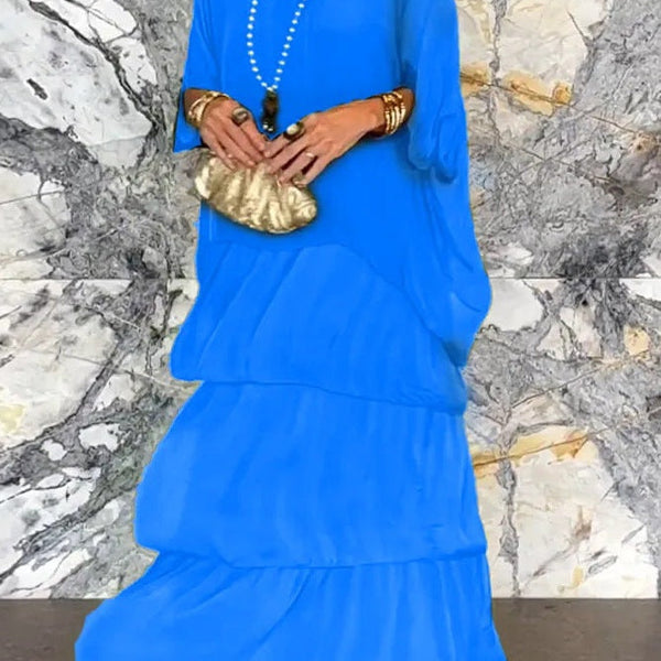 Isabelle | Elegant Layered Maxi Dress