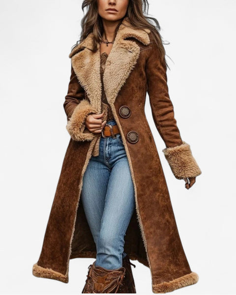 Manteau en Fourrure Douce Guylène™