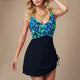  Tropical Leaf Navy