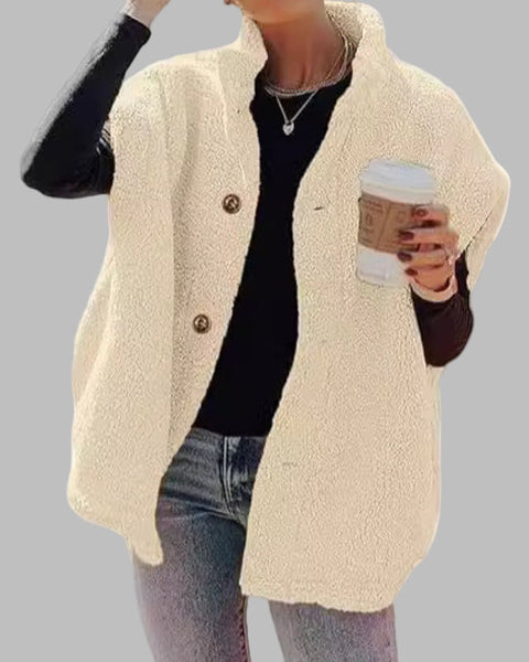 RANJANA™ - Gilet léger en fausse fourrure sans manches décontracté