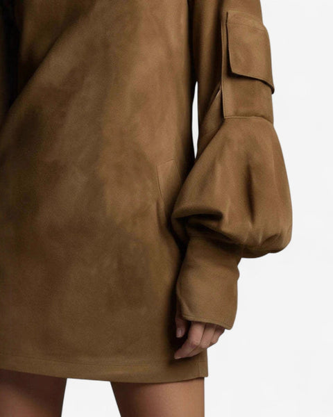 Robe Tania™ Mini avec Col Haut