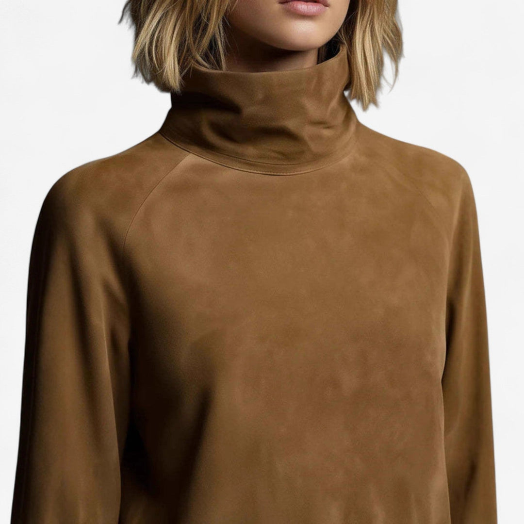 Robe Mini Tania™ avec Col Montant